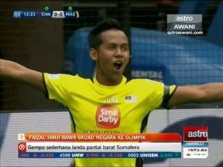 Faizal Saari janji bawa skuad negara ke olimpik