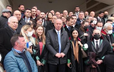 Son dakika haberleri | İNCE, 'CUMHURBAŞKANINA HAKARET' SUÇUNDAN İFADE VERDİ