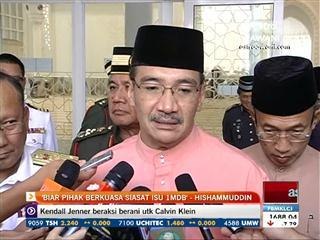 Biar pihak berkuasa siasat isu 1MDB - Hishammudin