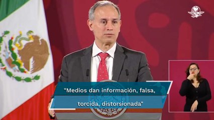 Nos quieren hacer ver como Herodes, que no queremos a los niños, acusa López-Gatell