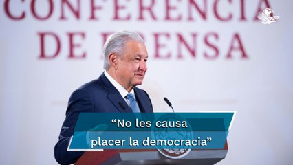 INE hace a "regañadientes" consulta para revocación de mandato: AMLO