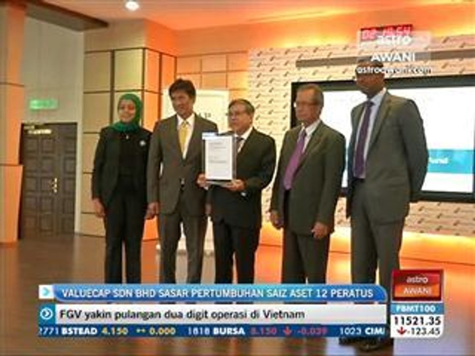 Valuecap Sdn Bhd sasar pertumbuhan saiz aset 12 peratus