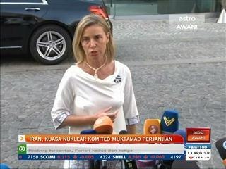 Iran, kuasa nuklear komited muktamad perjanjian