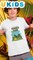 T-Shirt prints Kids Premium Tee with design Back to nature Summer Camp