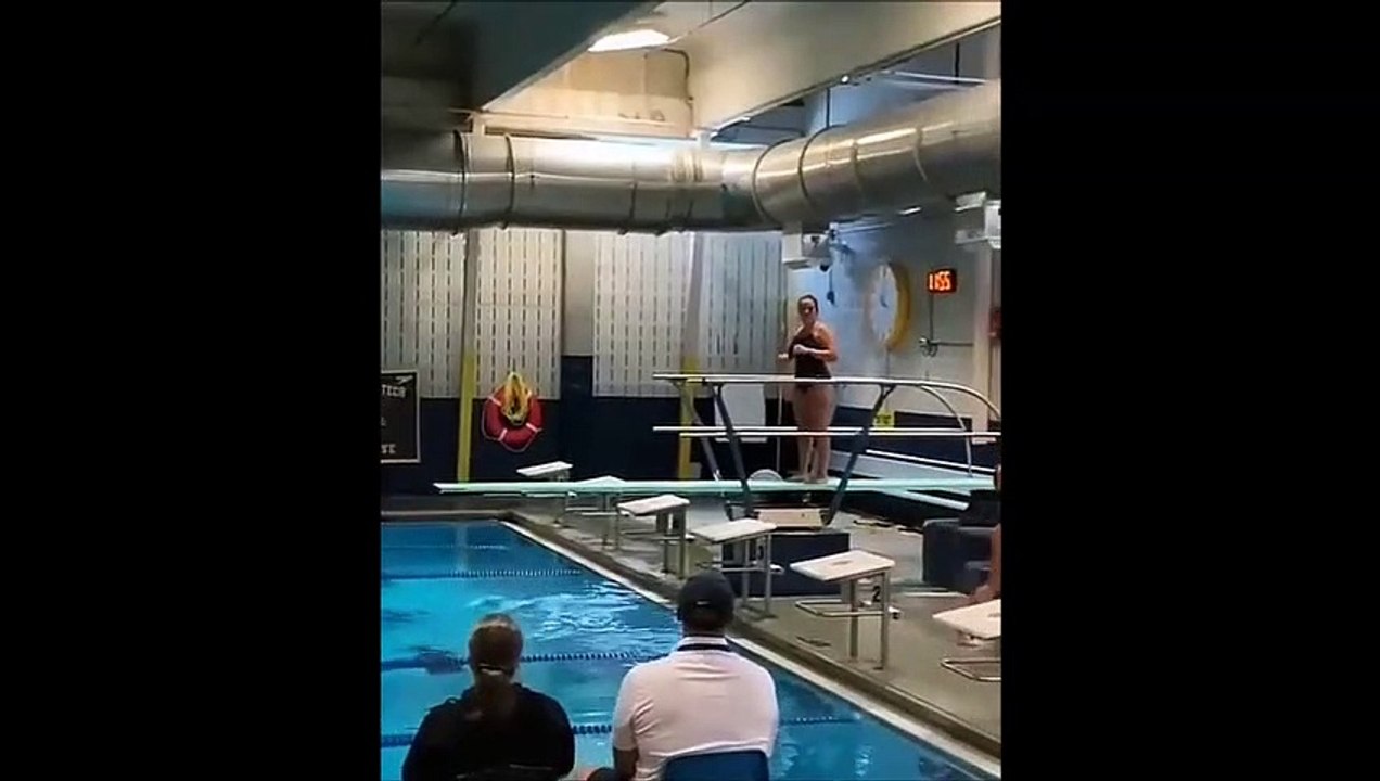 Petit plongeon parfait... ou presque