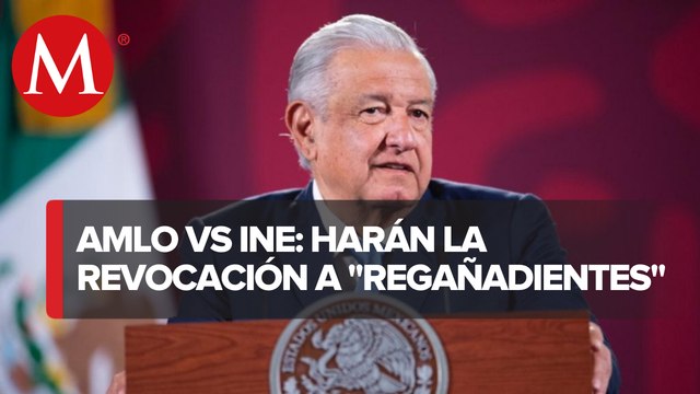INE hace revocación de mandato a regañadientes: AMLO