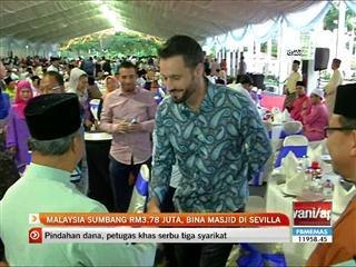 Malaysia sumbang RM3.78 juta bina masjid di Sevilla