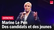Marine Le Pen - Des candidats et des jeunes #Elysée2022