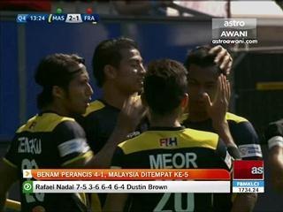 Liga Hoki Dunia: Malaysia benam Perancis 4-1
