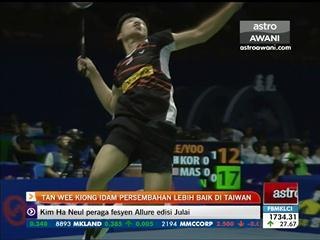 Tan Wee Kiong idam persembahan lebih baik di Taiwan