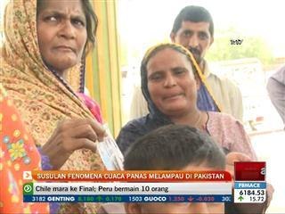 Susulan fenomena cuaca panas melampau di Pakistan