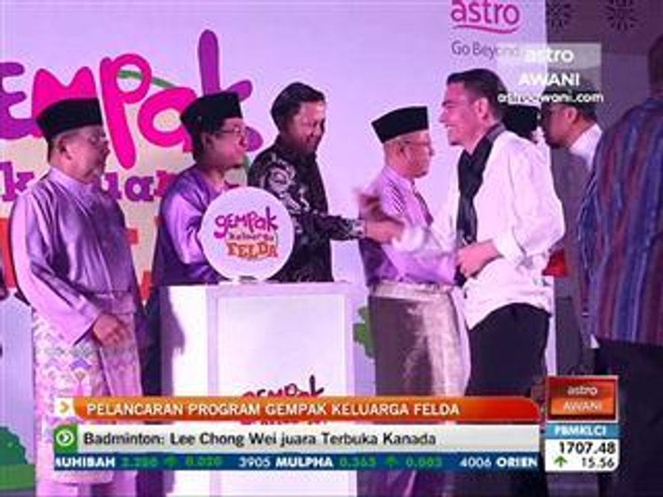 Pelancaran program Gempak Keluarga Felda