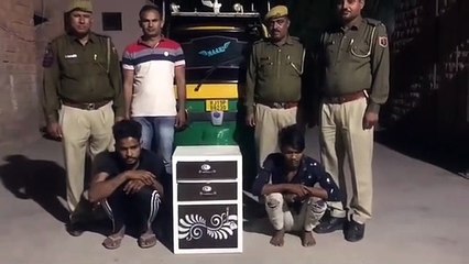 दुकान से दिनदहाड़े चुराया लोहे का गल्ला, ऐसे पकड़ में आए चोर