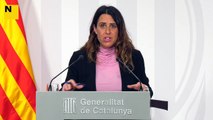 La portaveu del Govern, Patrícia Plaja, informa que el president, Pere Aragonès, no assistirà a la conferència de presidents autonòmics de la Palma