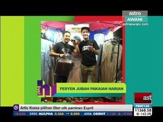 Aril Pilus perkenal fesyen jubah pakaian harian