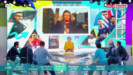 Composition de Lille avant Chelsea - Foot - C1