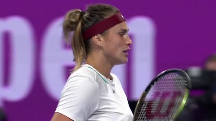 Doha - Cornet impuissante face à Sabalenka