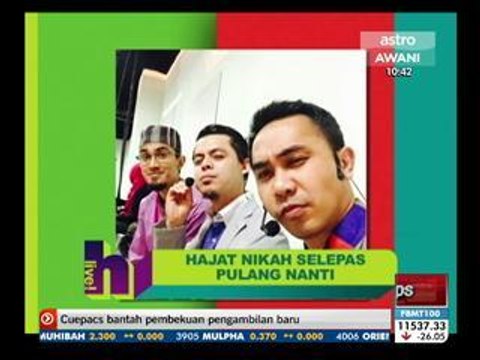 Hafiz Hamidun hajat nikah selepas pulang dari Haji