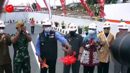 Gubernur Jabar Resmikan Jalan Bawah Tanah Sriwijaya Pertama di Cimahi