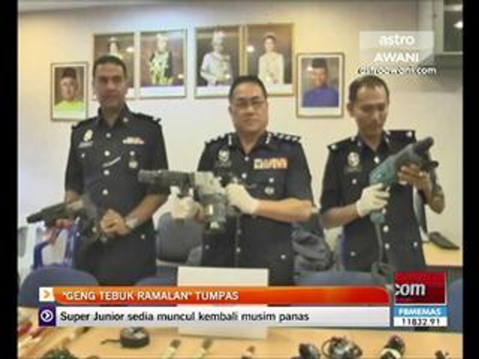 Geng Tebuk Ramalan tumpas