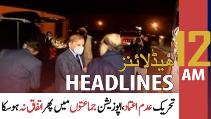 ARY News | Prime Time Headlines | 12 AM | 23rd February 2022