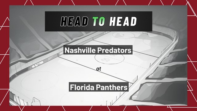 Florida Panthers vs Nashville Predators: Moneyline