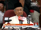 Tun Dr Mahathir: Ada yang tidak kena