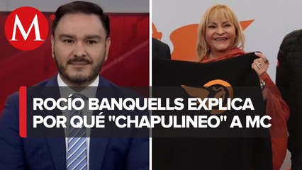 "Me voy a Movimiento Ciudadano para crecer" Rocío Banquells
