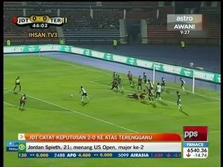JDT catat keputusan 2-0 ke atas Terengganu