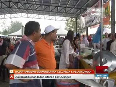 Bazar Ramadan berkonsepkan keluarga dan pelancongan