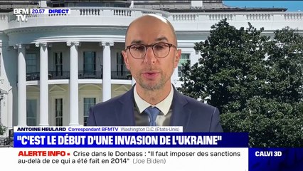 Joe Biden a annoncé d'importantes sanctions économiques contre la Russie