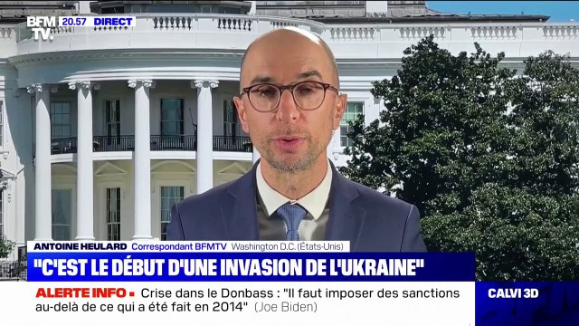 Joe Biden a annoncé d'importantes sanctions économiques contre la Russie