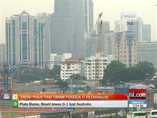 1MDB: Polis Thai tahan pekerja IT Petrosaudi