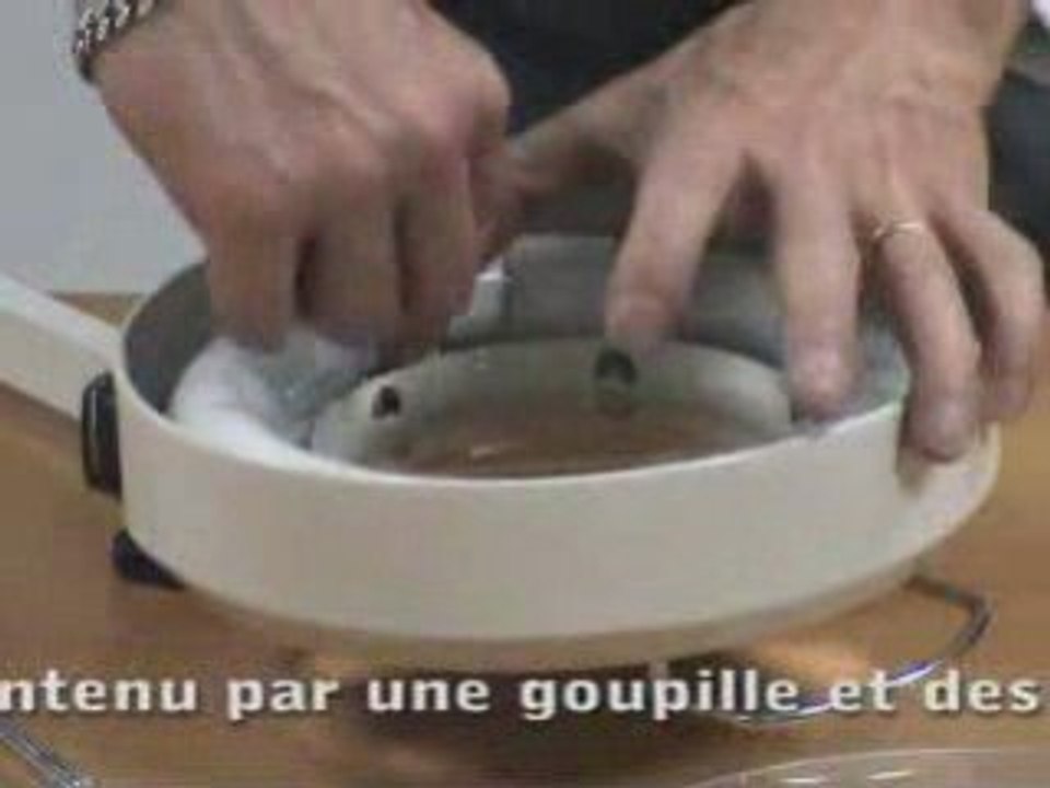 lampe loupe RLM Sunnex : chez Nmmedical demontage du tube