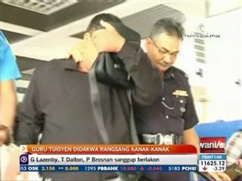 Guru tuisyen didakwa rangsang kanak-kanak