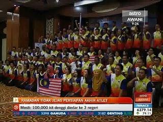 Ramadan tidak halang persiapan kontinjen ke Sukan Universiti