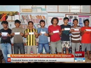 8 perompak dikenalpasti merampas MT Orkim Harmony