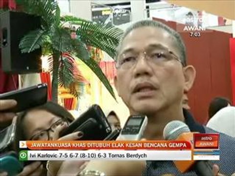 Jawatankuasa khas ditubuh elak kesan bencana gempa