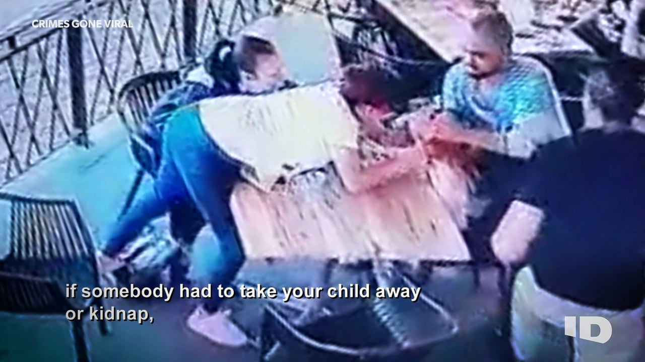Man Attempts To Kidnap Child From A Restaurant Patio As She Eats With Her Mother