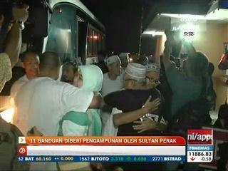 11 banduan diberi pengampunan oleh Sultan Perak