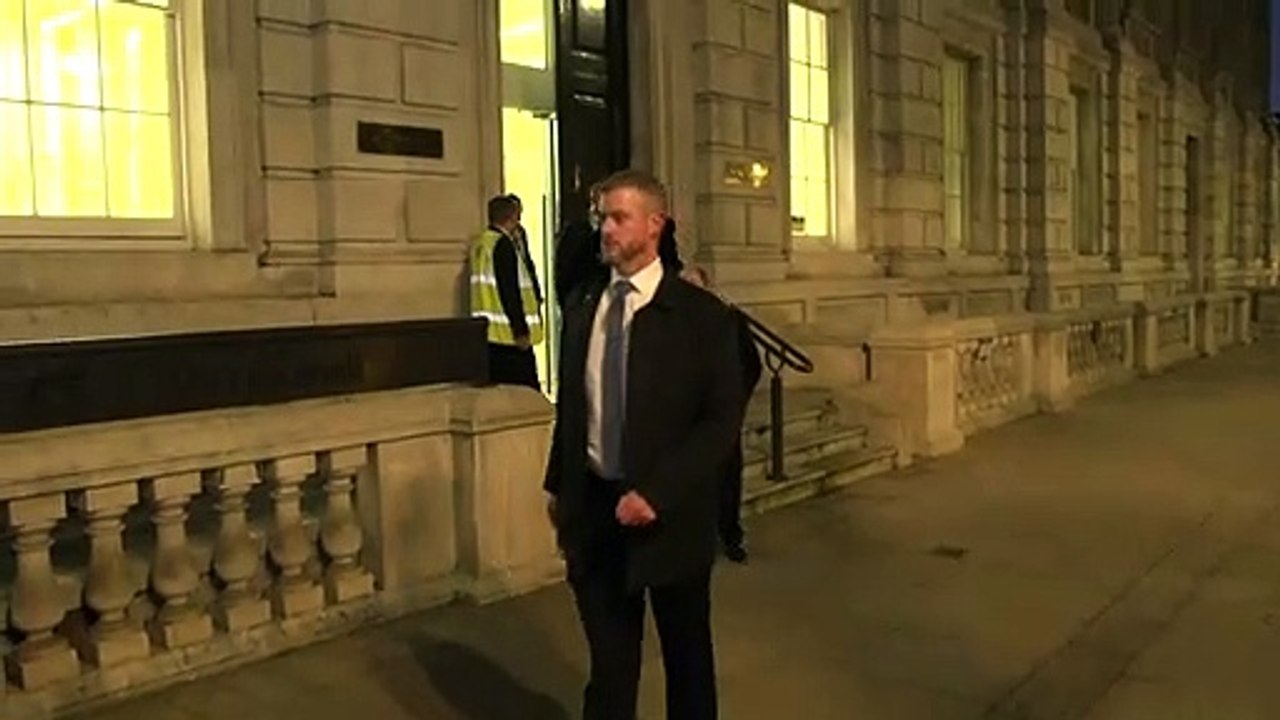 Defence Secretary Ben Wallace departs 70 Whitehall