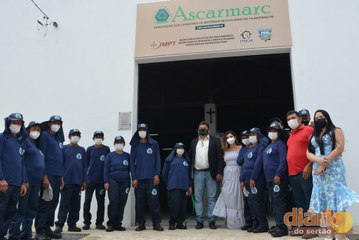 Download Video: Faculdade Santa Maria, Prefeitura e MPT inauguram galpão equipado para catadores de Cajazeiras