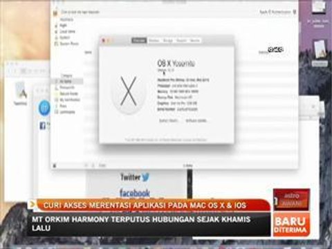 Curi akses merentasi aplikasi pada Mac Os X & iOS