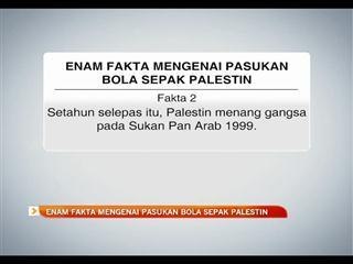 Enam perkara mengenai pasukan bola sepak Palestin.