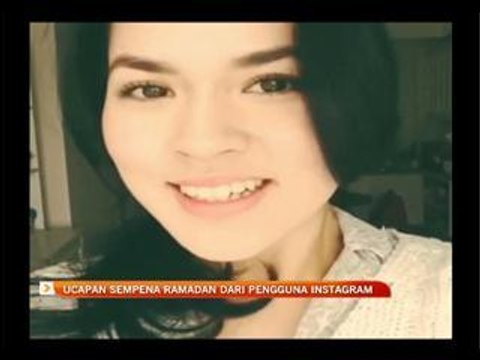 Ucapan sempena Ramadan dari pengguna Instagram