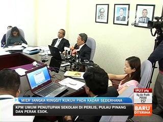 MIER jangka ringgit kukuh pada kadar sederhana