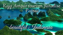 Raja ampat tourism paradise , Papua  beautiful Indonesia