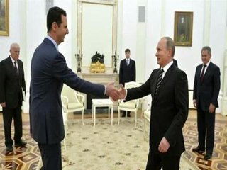 Assad flies to Moscow to thank Putin for Syria air strikes
