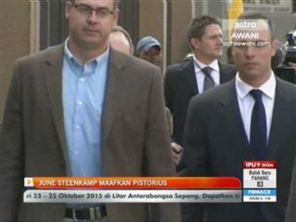 June Steenkamp maafkan Pistorius