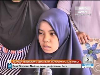 Yayasan Terengganu sedia biaya pengajian Puteri Nabila